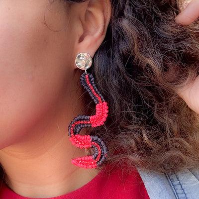 Pendientes Tentación - Rojo