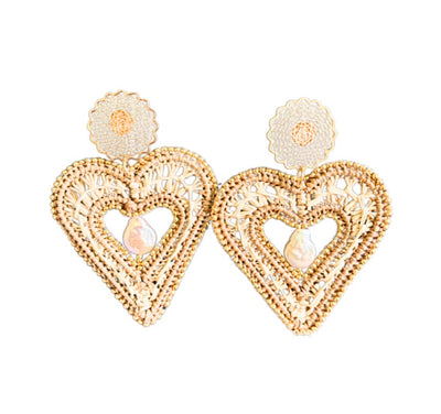 Palma Heart Earrings