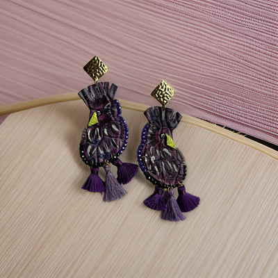 Pendientes de cacatúa