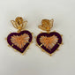 Mini Queen of Hearts Earrings