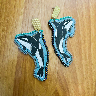 Pendientes de orca