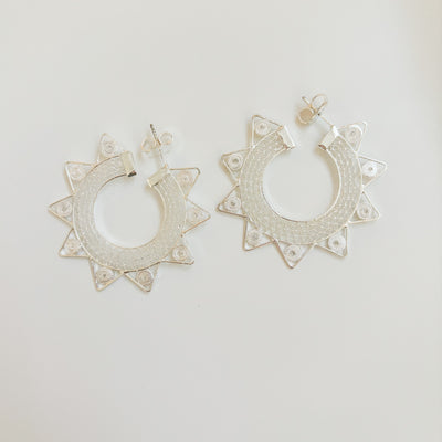 Pendientes de aro de Cleopatra