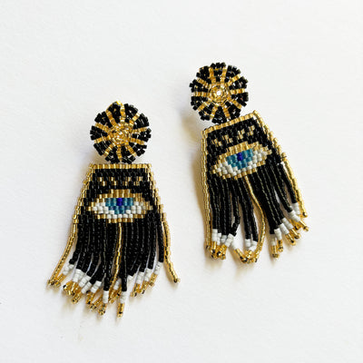 Pendientes de ojo de Miyuki