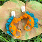 Pendientes Caballito - Naranja