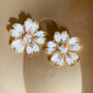 Pendientes de flor de margarita