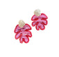 Monstera Midi Earrings
