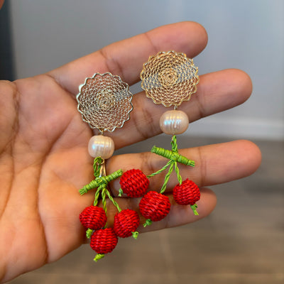 Pendientes Aurelia Rojos
