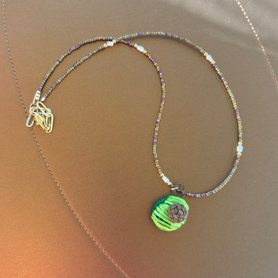Avocado Fruit Necklace