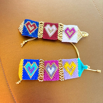 Three Heart Bracelet