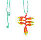 Heliconia beaded Necklace