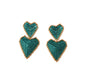 Double Heart 💕 Earrings