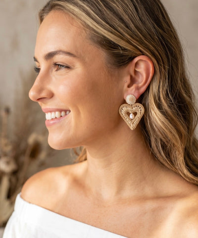 Palma Heart Earrings