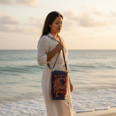 Mini Tula Pez Bag -Mola Series