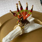 Servilleteros de pavo altos